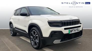 SPOTICAR Jeep Avenger 54kwh E-summit Auto 5dr Used Car - Suv Electric White - Walton On Thames - 1200568354_1