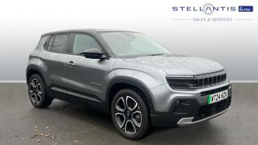 SPOTICAR Jeep Avenger 54kwh Summit Auto 5dr Used Car - Suv Electric Grey - Stockport - 1200568685_1