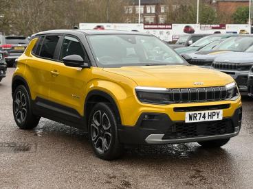 SPOTICAR Jeep Avenger 1.2 E-hybrid Summit E-dct Euro 6 (s/s) 5dr Used Car - Suv Hybrid Yellow - Leicester - 1200569360_1