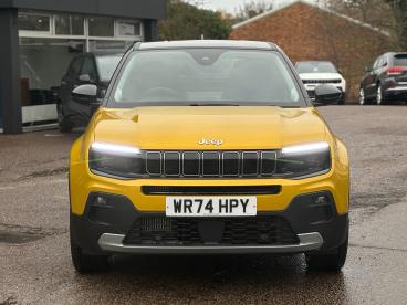 SPOTICAR Jeep Avenger 1.2 E-hybrid Summit E-dct Euro 6 (s/s) 5dr Used Car - Suv Hybrid Yellow - Leicester - 1200569360_3