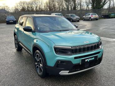 SPOTICAR Jeep Avenger 54kwh Summit Auto 5dr Used Car - Suv Electric Blue - Colwyn Bay - 1200572473_1