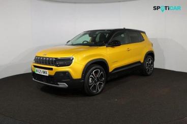 SPOTICAR Jeep Avenger 54kwh E-summit Auto 5dr Used Car - Suv Electric Yellow - Uk - 1200575302_3