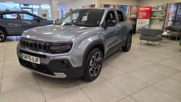 SPOTICAR Jeep Avenger 54kwh E-summit Auto 5dr Used Car - Suv Electric Grey - Falkirk - 1200575363_2