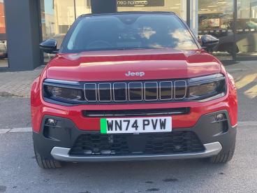 SPOTICAR Jeep Avenger 54kwh Summit Auto 5dr Used Car - Suv Electric Red - Cheltenham - 1200580201_2