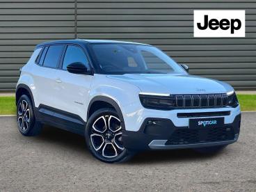 SPOTICAR Jeep Avenger 54kwh Summit Auto 5dr Used Car - Suv Electric White - Horsham - 1200580365_1