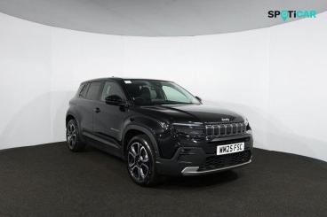 SPOTICAR Jeep Avenger 1.2 Summit Euro 6 (s/s) 5dr Used Car - Suv Petrol Black - Falkirk - 1200580469_1