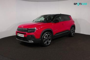 SPOTICAR Jeep Avenger 54kwh Summit Auto 5dr Used Car - Suv Electric Red - West Thurrock Grays - 1200585467_1