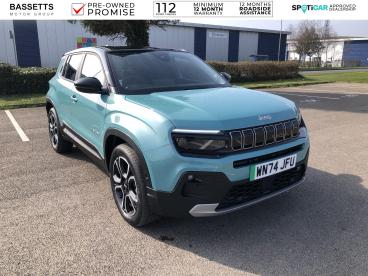 SPOTICAR Jeep Avenger 54kwh Summit Auto 5dr Used Car - Suv Electric Multicolour - Bridgend - 1200587248_1