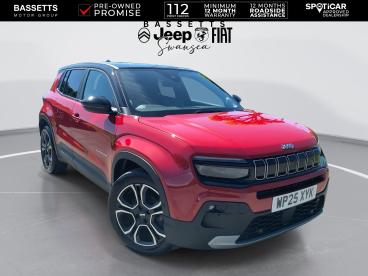 SPOTICAR Jeep Avenger 1.2 Summit Euro 6 (s/s) 5dr Used Car - Suv Petrol Multicolour - Swansea - 1200588102_1