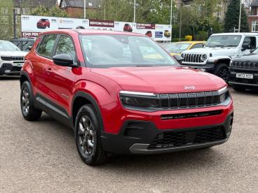 SPOTICAR Jeep Avenger 1.2 E-hybrid Longitude E-dct Euro 6 (s/s) 5dr Used Car - Suv Hybrid Red - Leicester - 1200591734_1