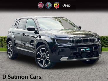 SPOTICAR Jeep Avenger 1.2 E-hybrid Summit E-dct Euro 6 (s/s) 5dr Used Car - Suv Hybrid Black - Colchester - 1200595585_1