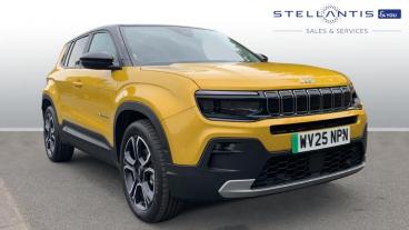 SPOTICAR Jeep Avenger 54kwh E-summit Auto 5dr Used Car - Suv Electric  - Walton On Thames - 1200601103_1