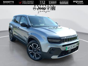SPOTICAR Jeep Avenger 54kwh E-summit Auto 5dr Used Car - Suv Electric Grey - Swansea - 1200601717_1