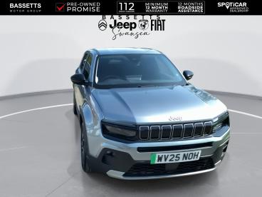 SPOTICAR Jeep Avenger 54kwh E-summit Auto 5dr Used Car - Suv Electric Grey - Swansea - 1200601717_2