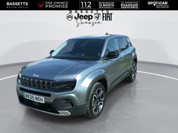 SPOTICAR Jeep Avenger 54kwh E-summit Auto 5dr Used Car - Suv Electric Grey - Swansea - 1200601717_3