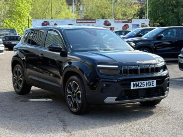 SPOTICAR Jeep Avenger 1.2 Summit Euro 6 (s/s) 5dr Used Car - Suv Petrol Black - Leicester - 1200602754_1