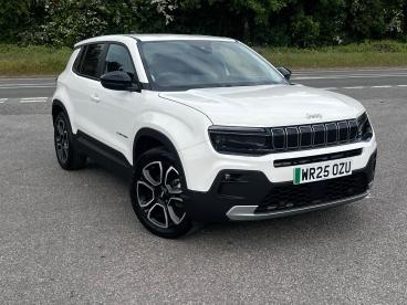 SPOTICAR Jeep Avenger 54kwh E-summit Auto 5dr Used Car - Suv Electric White - Kidlington - 1200603594_1