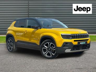 SPOTICAR Jeep Avenger 54kwh Summit Auto 5dr Used Car - Suv Electric Yellow - Horsham - 1200605915_1