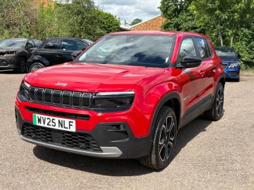 SPOTICAR Jeep Avenger 54kwh E-summit Auto 5dr Used Car - Suv Electric Red - Leicester - 1200606021_3