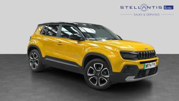 SPOTICAR Jeep Avenger 54kwh Summit Auto 5dr Used Car - Suv Electric Yellow - London - 1200607741_1