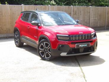 SPOTICAR Jeep Avenger 1.2 Summit Euro 6 (s/s) 5dr Used Car - Suv Petrol Red - St Leonards On Sea - 1200608023_1
