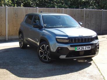 SPOTICAR Jeep Avenger 54kwh E-summit Auto 5dr Used Car - Suv Electric Grey - St Leonards On Sea - 1200611020_1