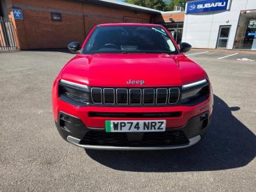 SPOTICAR Jeep Avenger 54kwh E-summit Auto 5dr Used Car - Suv Electric Red - Wantage - 1200611242_3