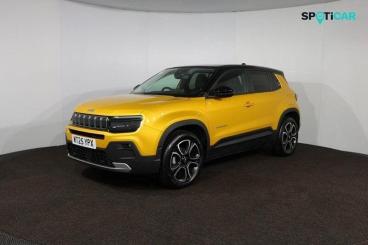 SPOTICAR Jeep Avenger 1.2 Summit Euro 6 (s/s) 5dr Used Car - Suv Petrol Yellow - Uk - 1200611472_3