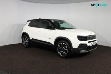 SPOTICAR Jeep Avenger 1.2 Summit Euro 6 (s/s) 5dr Used Car - Suv Petrol White - Uk - 1200611474_1