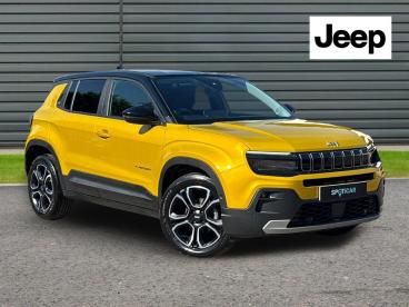 SPOTICAR Jeep Avenger 1.2 Summit Euro 6 (s/s) 5dr Used Car - Suv Petrol Yellow - Horsham - 1200611518_1