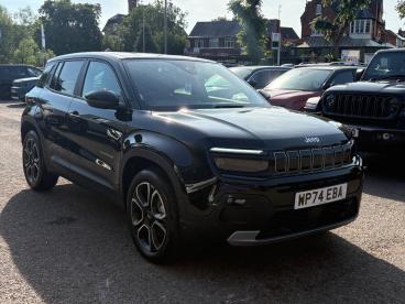 SPOTICAR Jeep Avenger 1.2 E-hybrid Summit E-dct Euro 6 (s/s) 5dr Used Car - Suv Hybrid Black - Leicester - 1200611884_1