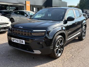 SPOTICAR Jeep Avenger 1.2 E-hybrid Summit E-dct Euro 6 (s/s) 5dr Used Car - Suv Hybrid Black - Leicester - 1200611884_3