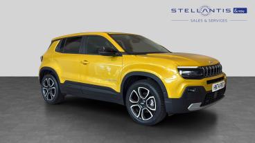 SPOTICAR Jeep Avenger 1.2 E-hybrid Summit E-dct Euro 6 (s/s) 5dr Used Car - Suv Hybrid Yellow - West London - 1200612572_1