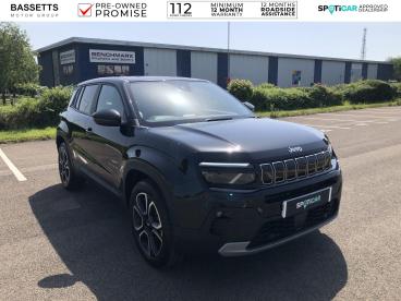 SPOTICAR Jeep Avenger 1.2 Summit Euro 6 (s/s) 5dr Used Car - Suv Petrol Black - Bridgend - 1200612688_1