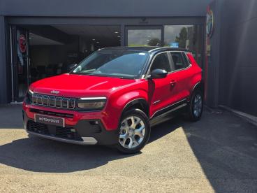 SPOTICAR Jeep Avenger 54kwh Altitude Auto 5dr Used Car - Suv Electric Red - Northampton - 1200614395_2