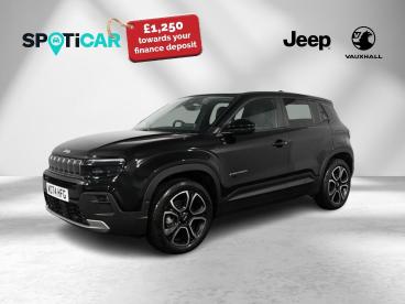 SPOTICAR Jeep Avenger 1.2 E-hybrid Summit E-dct Euro 6 (s/s) 5dr Used Car - Suv Hybrid Black - West Thurrock Grays - 1200615182_1
