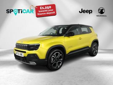 SPOTICAR Jeep Avenger 1.2 Summit Euro 6 (s/s) 5dr Used Car - Suv Petrol Yellow - West Thurrock Grays - 1200615658_1