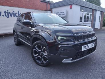 SPOTICAR Jeep Avenger 1.2 E-hybrid Summit E-dct Euro 6 (s/s) 5dr Used Car - Suv Hybrid Black - Telford - 1200617907_1