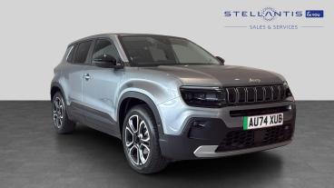 SPOTICAR Jeep Avenger 54kwh Summit Auto 5dr Used Car - Suv Electric Silver - West London - 1200623268_1