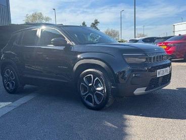 SPOTICAR Jeep Avenger 1.2 E-hybrid Summit E-dct Euro 6 (s/s) 5dr Used Car - Suv Hybrid Black - Cheltenham - 1200624132_1