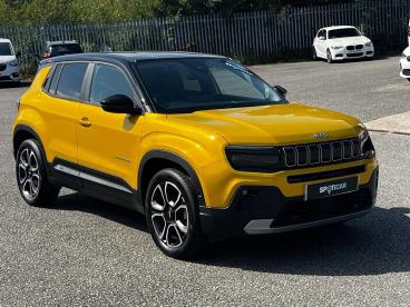 SPOTICAR Jeep Avenger 1.2 Summit Euro 6 (s/s) 5dr Used Car - Suv Petrol Yellow - Colwyn Bay - 1200625022_1