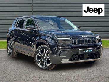 SPOTICAR Jeep Avenger 1.2 Summit Euro 6 (s/s) 5dr Used Car - Suv Petrol Black - Horsham - 1200625228_1