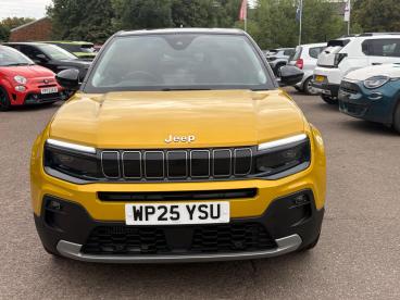 SPOTICAR Jeep Avenger 1.2 Summit Euro 6 (s/s) 5dr Used Car - Suv Petrol Yellow - Leicester - 1200627240_2