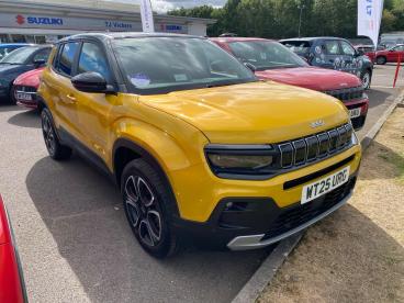 SPOTICAR Jeep Avenger 1.2 Summit Euro 6 (s/s) 5dr Used Car - Suv Petrol Yellow - Shrewsbury - 1200627603_1