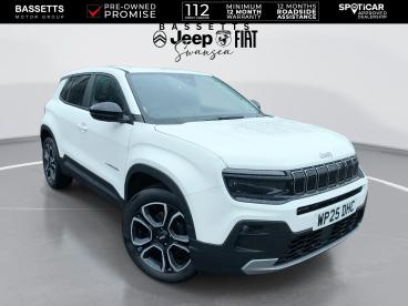 SPOTICAR Jeep Avenger 1.2 E-hybrid Summit E-dct Euro 6 (s/s) 5dr Used Car - Suv Hybrid White - Swansea - 1200629461_1