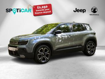 SPOTICAR Jeep Avenger 1.2 Summit Euro 6 (s/s) 5dr Used Car - Suv Petrol Grey - West Thurrock Grays - 1200630804_1