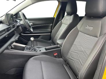 SPOTICAR Jeep Avenger 1.2 Summit Euro 6 (s/s) 5dr Used Car - Suv Petrol Yellow - Colchester - 1200636933_2
