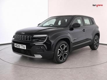 SPOTICAR Jeep Avenger 1.2 Summit Euro 6 (s/s) 5dr Used Car - Suv Petrol Black - Falkirk - 1200638605_3