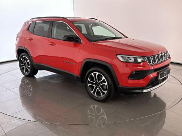 SPOTICAR Jeep Compass 1.3 Gse T4 11.4kwh Limited Auto 4xe Euro 6 (s/s) 5 Used Car - Suv Plug-in Hybrid Red - Croxdale - 1200535148_5