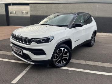 SPOTICAR Jeep Compass 1.3 Gse T4 11.4kwh Limited Auto 4xe Euro 6 (s/s) 5 Used Car - Suv Plug-in Hybrid White - Cheltenham - 1200540143_3